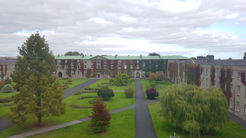 Picture of the view of Saint Joseph Square, South Campus, Maynooth University