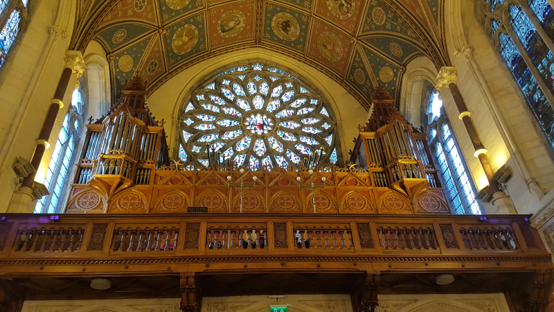 Picture of Saint Patrick's College Chapel organ